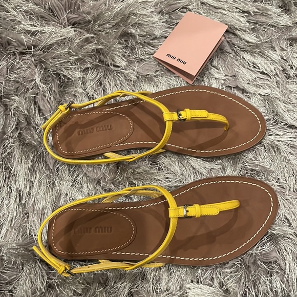 Mini Miu Sandals. Brand New. - Picture 2 of 12